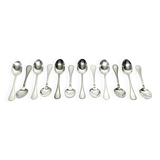 Christofle - 12 Moka spoons Pearls