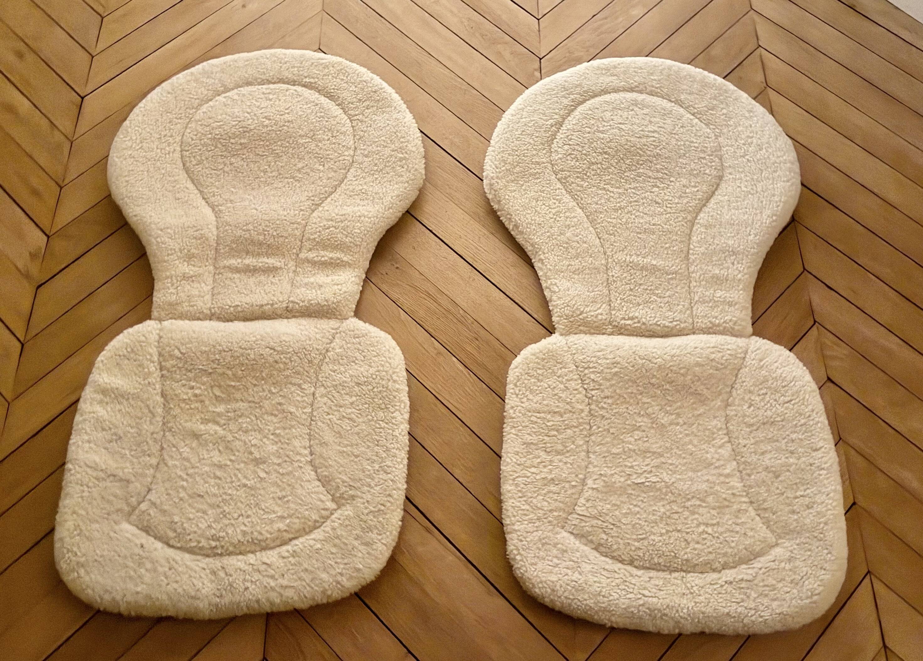 Pair of Gastone Rinaldi chairs, 1970s.