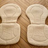 Pair of Gastone Rinaldi chairs, 1970s.