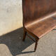 Wooden bistro bench