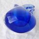 Vase pichet verre bleu Murano Flavio Poli Seguso