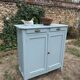 Buffet parisien vintage bleu 