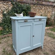 Buffet parisien vintage bleu 