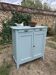 Vintage blue Parisian buffet