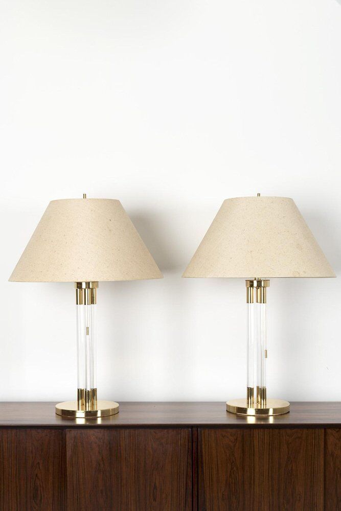 Lampes de table grandes, ensemble de 2
