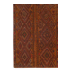 Kilim turc vintage tissé main 169x252 cm