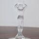 Set of 2 vintage Bayel crystal wine glasses