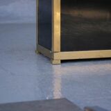 Design planter 1970 brass & bronze