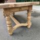 19th century farmhouse table renovated in solid oak 200cm