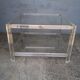 Coffee table furniture marsh plexi / glass ep 1970s