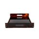 Hollywood regency brass and tortoiseshell lucite tray, Italy 1970s