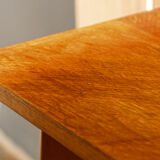 Scandinavian wooden service, compass feet