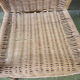 Old wicker chair for children