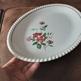 Oval dish Luneville Badonviller