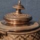 Silver metal coffee maker