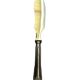 Silver metal cutlery set