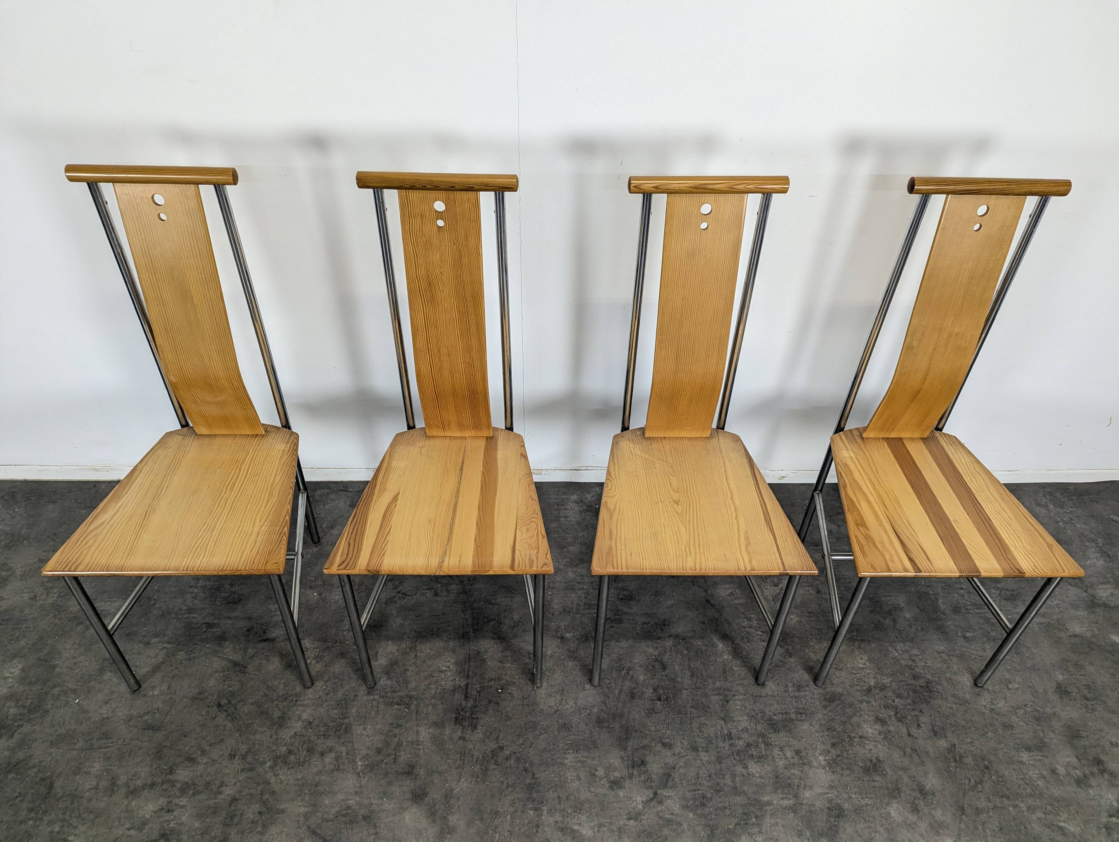 Série de 4 chaises modèle Turku, Carina Karlsson Ikea