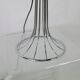 Lamp "space age". glass reflector, metal base. Circa 1970