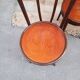 Set of four bistro chairs