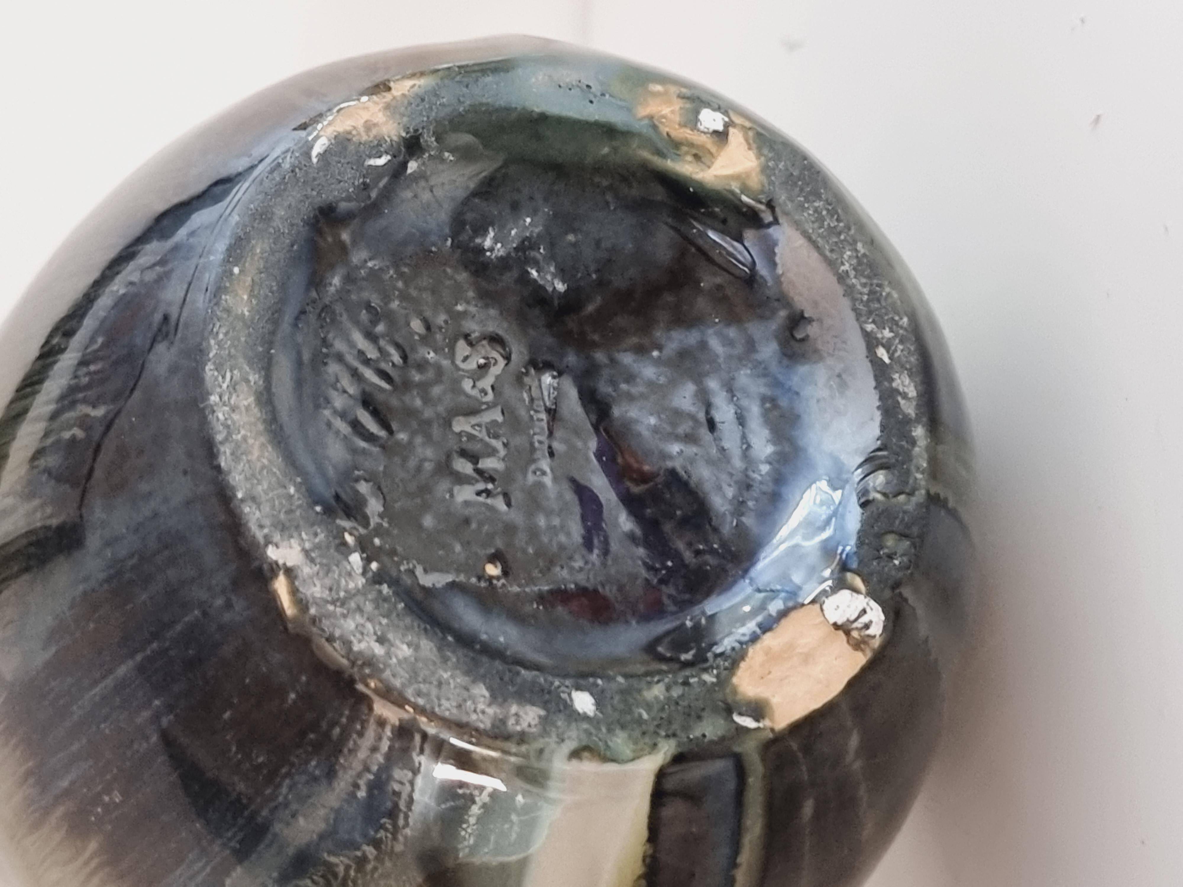 Michael Andersen & Son (MA&S) rare ceramic vase, Jugend, early 20th century, Denmark.