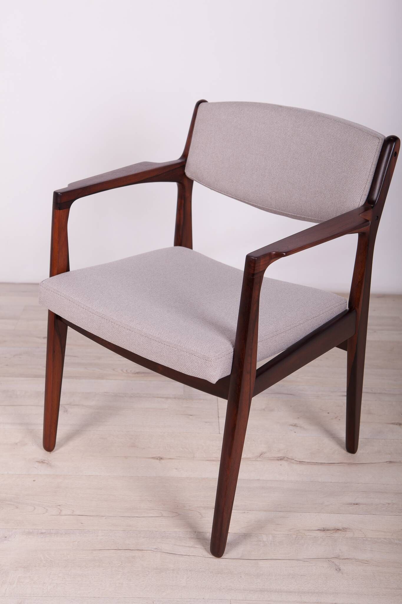 Rosewood Armchairs by Erik Buch for Ørum Møbelfabrik, 1960s, Set of 4
