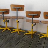Five chairs of architect