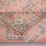 Tapis Boujaad marocain vintage 188 x 281 cm – Tapis berbère fait main en laine 100%