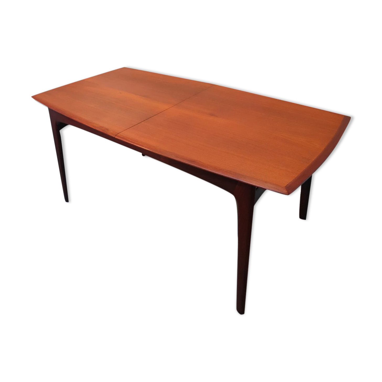 Scandinavian dining table with extension cords by Arn Hovmand-Olsen for Mogens Kold Mobelfabrick