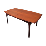 Scandinavian dining table with extension cords by Arn Hovmand-Olsen for Mogens Kold Mobelfabrick