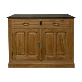 Buffet parisien chêne patiné 1940
