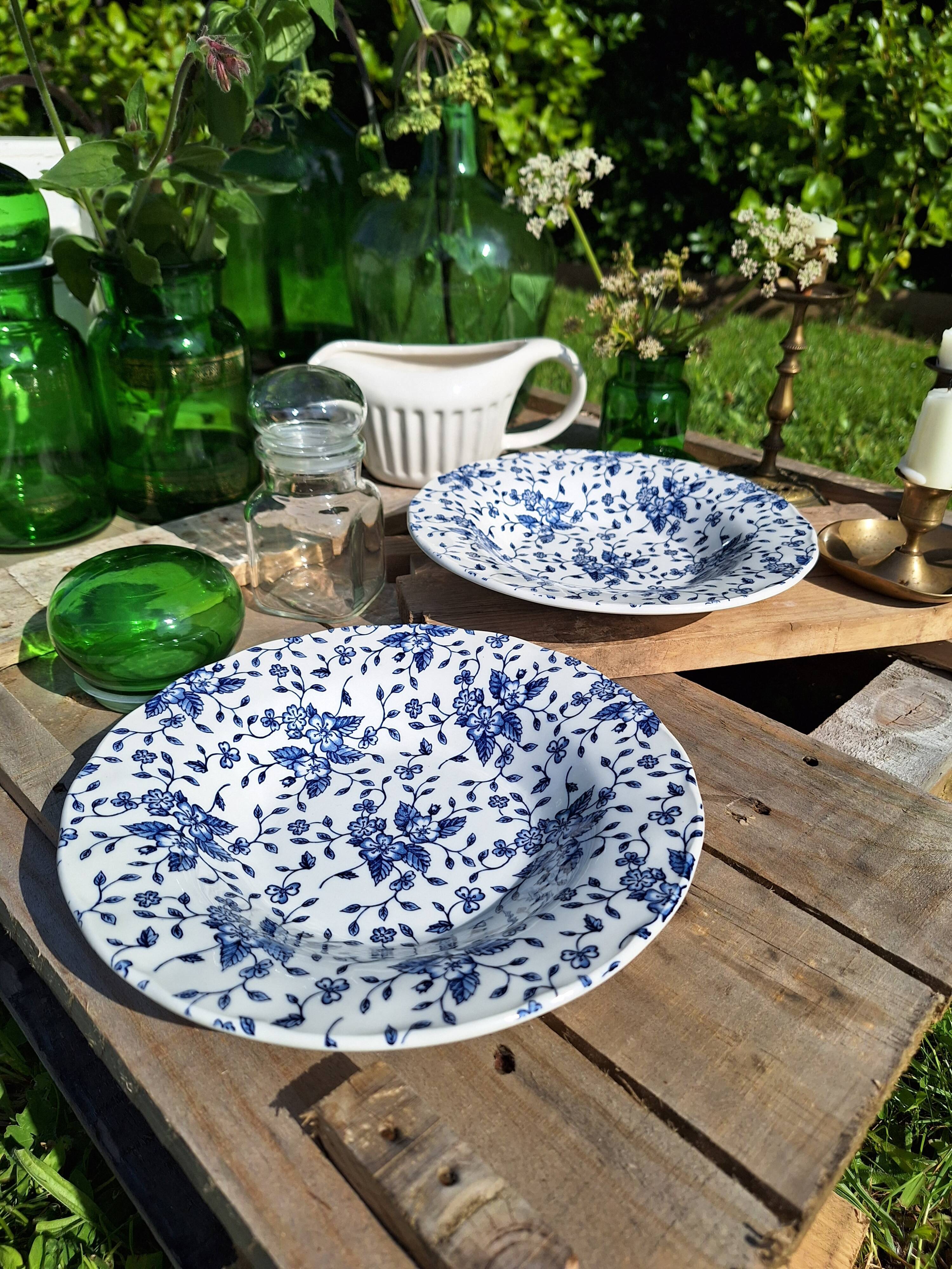 Vintage Grindley plates