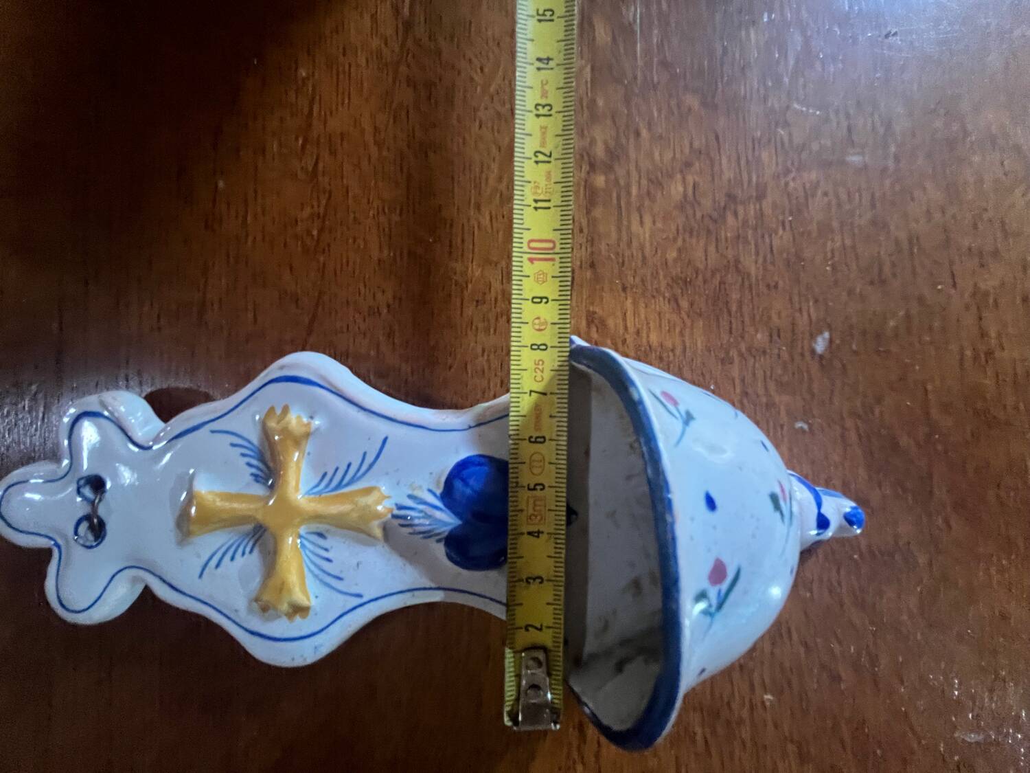 Earthenware crucifix