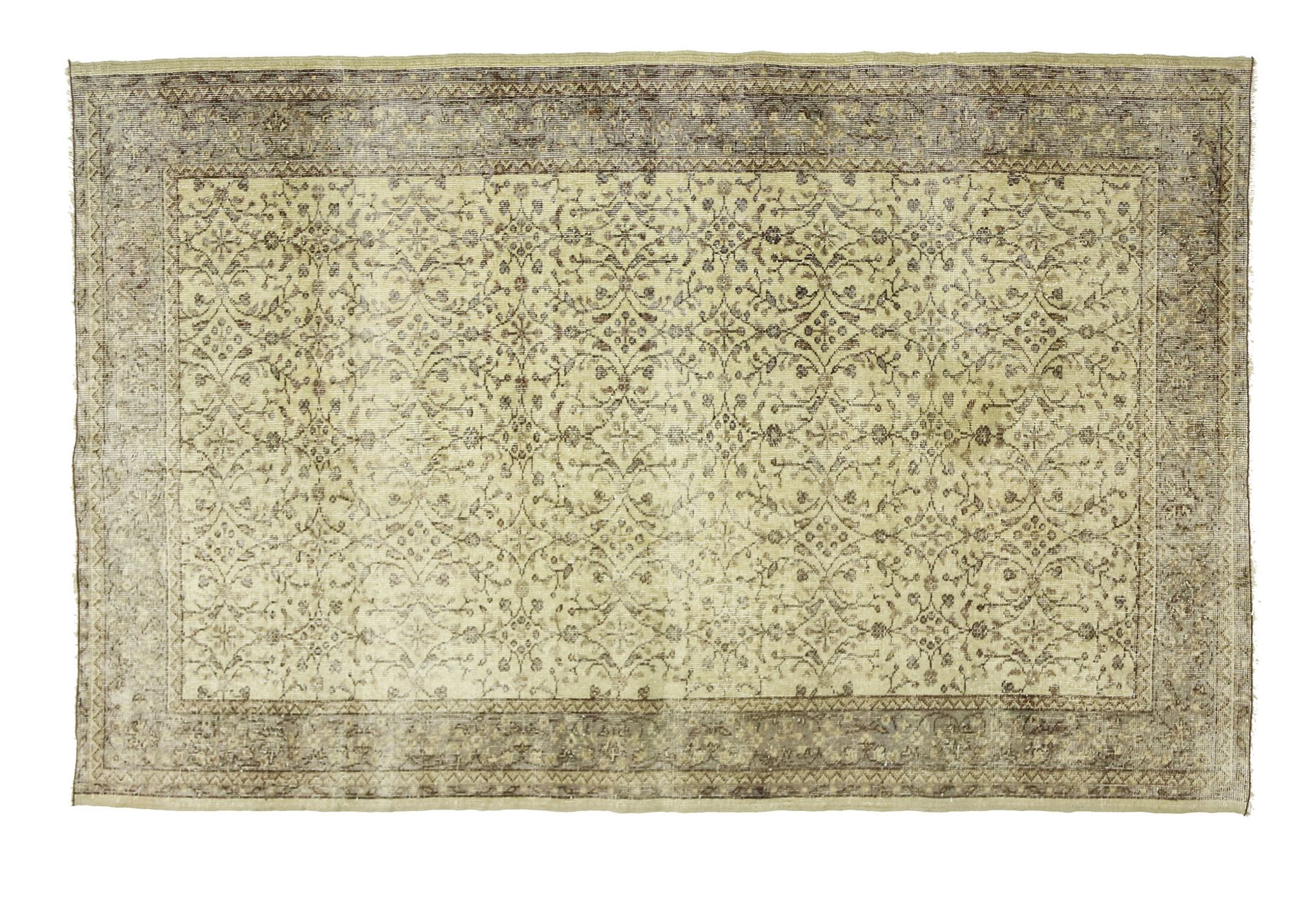 Tapis vintage Anatolien fait main 243 cm x 159 cm