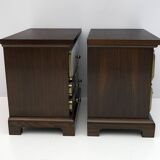 Pair of Luciano Frigerio Mid-Century Modern Italian Bedside Tables, 1960s