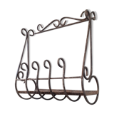 Vintage wall planter year 70 wrought iron