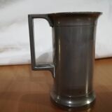Baby Whiskey double jigger in pewter