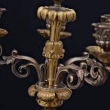 Chandelier en Bronze Napoleon III, 19 ème