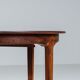 Henning Kjaernulf dining table in rosewood Soro Stole Denmark 1960