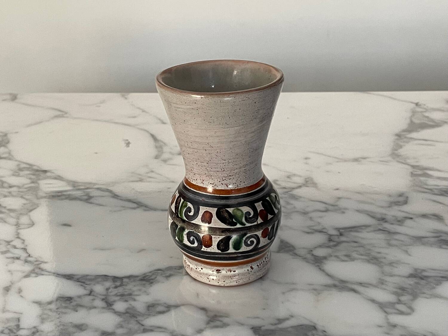 Miniature vase by Jean de Lespinasse 1960