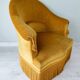 Vintage ochre armchair