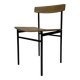 Chaise Auping Carrelle Vintage Bois et Métal design années 50