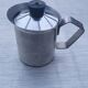 Vintage stainless steel sugar bowl