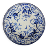 Old dessert plate Creil Montereau – Flora