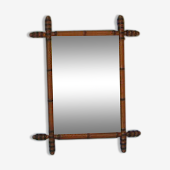 Miroir bambou 47x58cm