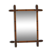 Bamboo mirror 47x58cm