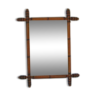 Bamboo mirror 47x58cm