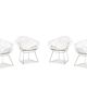 Série de 4 fauteuils « Diamond ». Années 1970, Harry Bertoïa pour Knoll