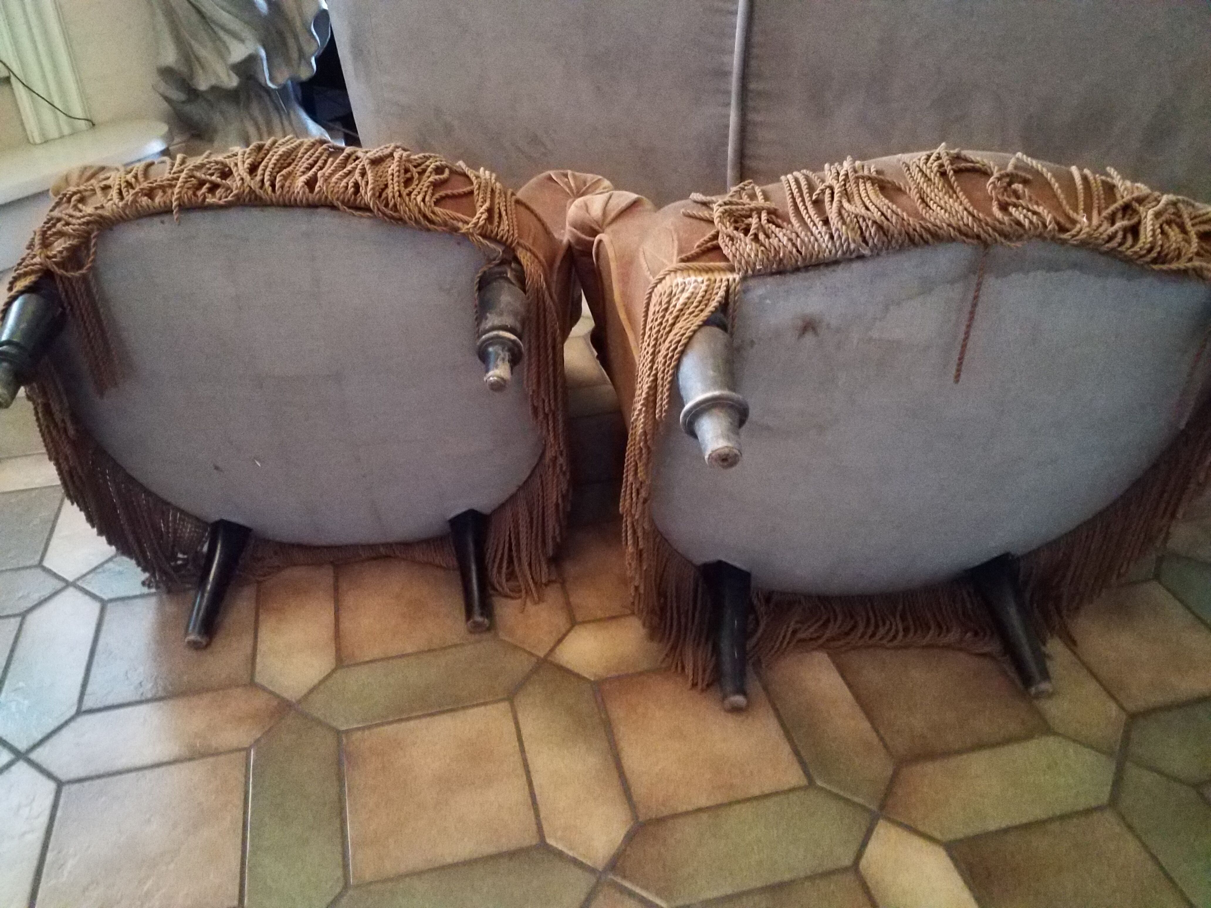Pair of toad chairs