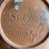 Magnificent Large Decorative Hungarian Plate (Szabó Kinga, Budapest)