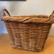 Old rattan basket